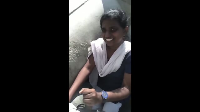 Tamil College Girl Giving Blowjob & Fucking Outdoor