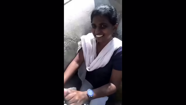 Tamil College Girl Giving Blowjob & Fucking Outdoor poster
