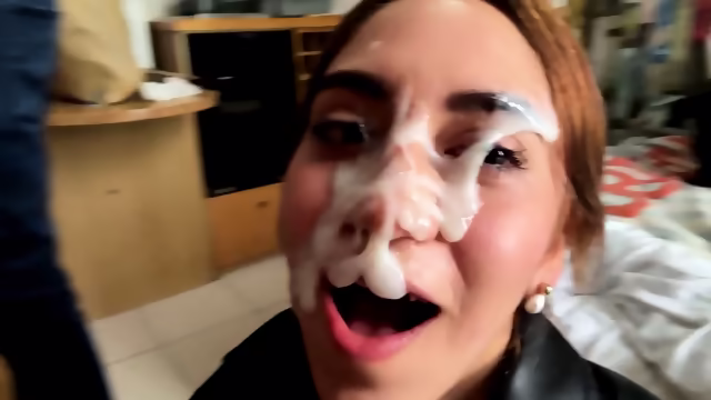 Artemis Carmona - Cumwalk/Cumshot Facials Compilation poster